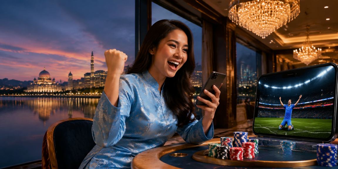Pengguna Malaysia bermain kasino mudah alih di Putrajaya